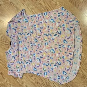 Hemish 3X animal print top